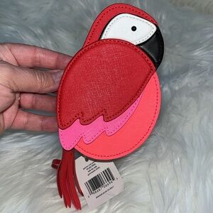 NWT! kate spade Parrot Talk the Talk Coin Purse